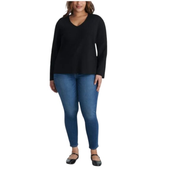 NEW Splendid Sweater Knit Top | Black - Picture 2 of 5